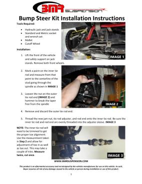 BMR Installation Instructions for BSK550