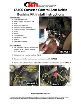 BMR Installation Instructions for CBK552