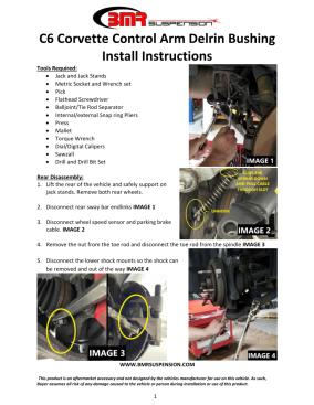 BMR Installation Instructions for CBK562