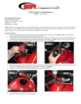 BMR Installation Instructions for STB013