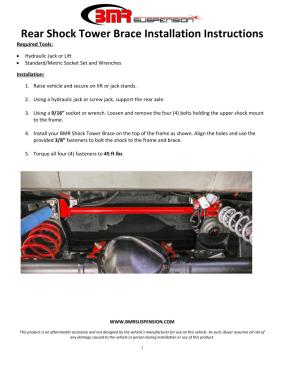 BMR Installation Instructions for STB402