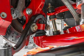 AAL311 - A-arms, Lower, Delrin, Std Ball Joint, Front Bump Stops     